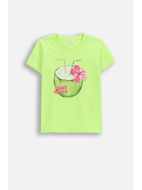 Coccodrillo Coccodrillo T-Shirt WC6143212VGB-030 Żółty Regular Fit
