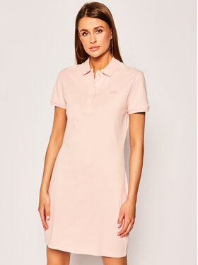 Lacoste Lacoste Igapäevane kleit EF5473 Roosa Slim Fit