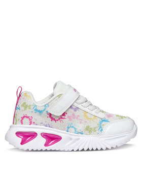 Geox Geox Sneakersy J Assister Girl J45E9B 0GFHH C0653 D Bílá