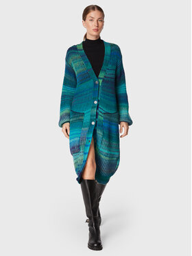 Patrizia Pepe Patrizia Pepe Kardigan 2K0155/K065-XV69 Zelen Regular Fit