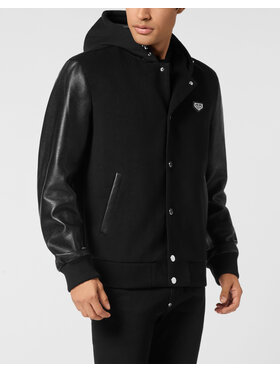 PHILIPP PLEIN PHILIPP PLEIN Bundy bomber 25603 Čierna Regular Fit