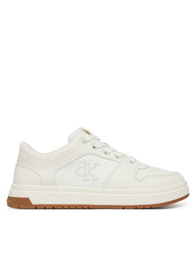 Calvin Klein Jeans Calvin Klein Jeans Laisvalaikio batai Low Cut Lace-Up Sneaker V3X9-82093-1697 Balta