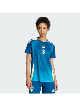 adidas adidas Koszulka techniczna 143897 Błękitny Regular Fit