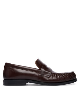 Calvin Klein Calvin Klein Лоуфъри Ess Rubber Loafer Wr Pol Lth HM0HM02171 Тъмнокафяв