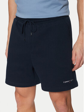 Tommy Jeans Tommy Jeans Pantaloni scurți sport Flag Beach DM0DM20637 Bleumarin Regular Fit