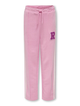 Kids ONLY Kids ONLY Spodnji del trenirke Selina 15281089 Roza Wide Leg