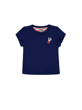 Kanz Kanz T-Shirt 2032021-3029 Niebieski Basic Fit