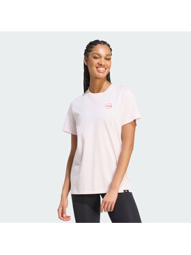 adidas adidas T-Shirt 165841 Różowy Loose Fit