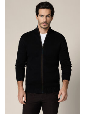 Lancerto Lancerto Sweter Algar SW073225000029 Czarny Regular Fit