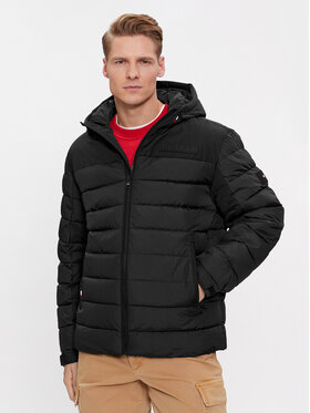 Tommy Hilfiger Tommy Hilfiger Μπουφάν μεταβατικό MW0MW33735 Μαύρο Regular Fit