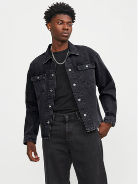 Jack&Jones Jack&Jones Дънково яке Chase 12250089 Черен Loose Fit