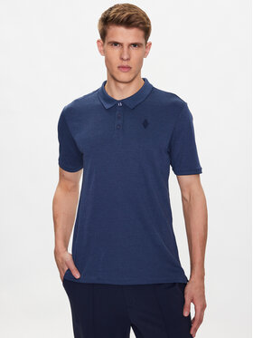 Skechers Skechers Tricou polo Off Duty M3TO45 Bleumarin Regular Fit