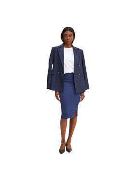 Guess Guess Spódnica midi Gonna donatella midi Niebieski Regular Fit