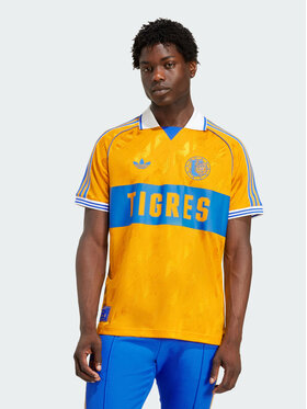 adidas adidas Koszulka techniczna Tigres Żółty Regular Fit
