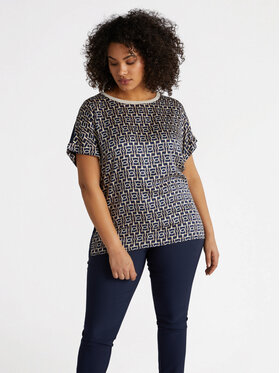 Fiorella Rubino Fiorella Rubino T-shirt G194L008499N0Z4 Blu Regular Fit