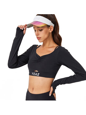 Yeaz Yeaz Top HORIZON Czarny Slim Fit