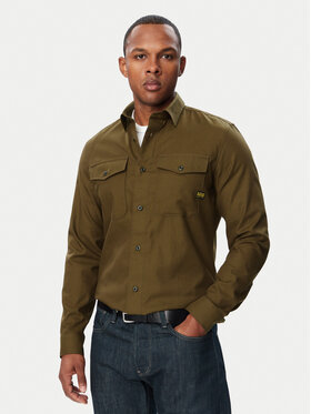 G-STAR G-Star Raw Hemd Marine D24963-C290 Khakifarben Slim Fit