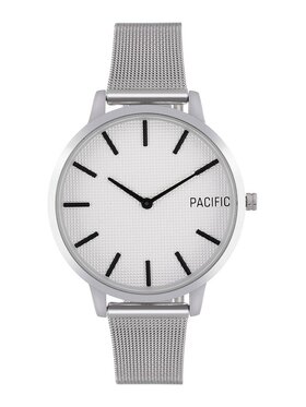 Pacific Pacific Zegarek Pacific-PC00507 Srebrny