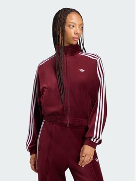 adidas adidas Top 172250 Czerwony ciemny Oversize