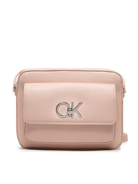Calvin Klein Calvin Klein Borsetta Re-Lock Camera Bag With Flap Pbl K60K609397 Rosa