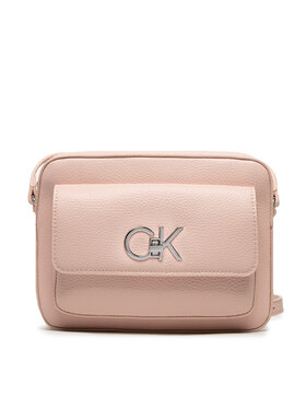 Calvin Klein Calvin Klein Torebka Re-Lock Camera Bag With Flap Pbl K60K609397 Różowy