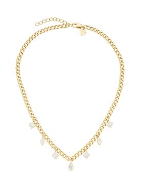 Rosefield Rosefield Naszyjnik Playful Diamonds Złoty