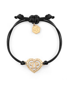 PHILIPP PLEIN PHILIPP PLEIN Narukvica Plein Rocked Heart PJZEA09BU Crna