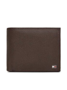 Tommy Hilfiger Tommy Hilfiger Велике Чоловіче Портмоне Th Flag Cc Flap And Coin AM0AM13520 Коричневий