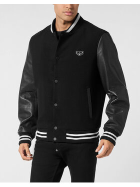 PHILIPP PLEIN PHILIPP PLEIN Bunda bomber 25607 Černá Regular Fit