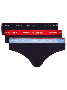 Tommy Hilfiger Tommy Hilfiger Komplet 3 par slipów 3P Wb Brief UM0UM01655 Kolorowy