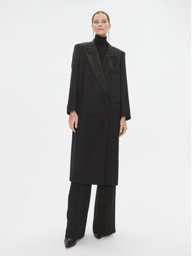 BOSS Boss Cappotto di transizione Caleco 50504515 Nero Regular Fit