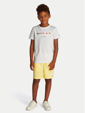 Tommy Hilfiger Tommy Hilfiger T-shirt Multiflag KB0KB09532 S Bianco Regular Fit