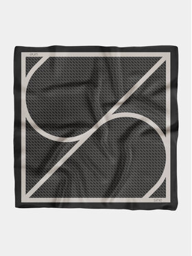Sine Silk Sine Silk Apaszka jedwabna Sine Silk BLACK Czarny