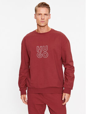 Hugo Hugo Džemperis ar kapuci 50501590 Bordo Regular Fit