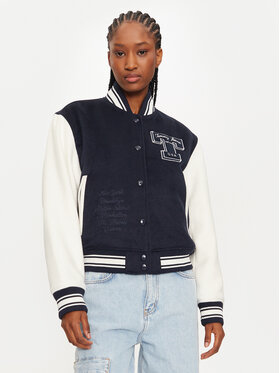 Tommy Jeans Tommy Jeans Bomber Letterman DW0DW18845 Tamnoplava Regular Fit