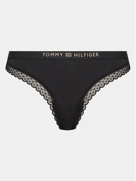 Tommy Hilfiger Tangice UW0UW04184 Črna