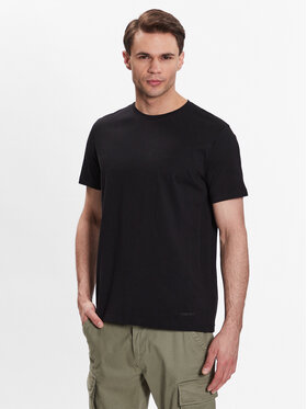 Geox Geox Тишърт M3510G-T2870 F9000 Черен Regular Fit