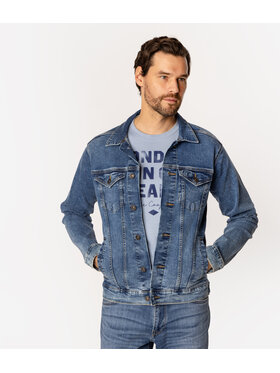 Lee Cooper Lee Cooper Kurtka jeansowa MAURO 1223 Niebieski Regular Fit