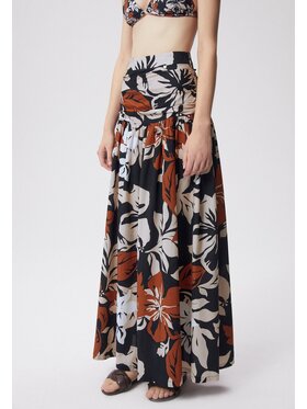 BIZUU BIZUU Spódnica maxi ASTURIA Czarny Standard Fit