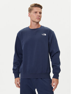The North Face The North Face Majica dugih rukava Essential NF0A89ET Tamnoplava Regular Fit