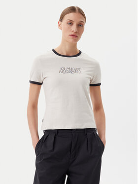 Element Element T-shirt ELJZT00138 Bež Regular Fit