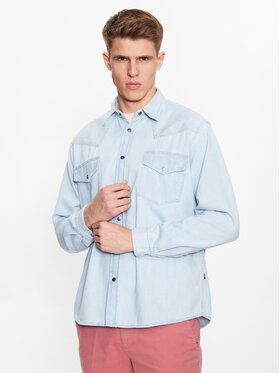 Boss Boss Koszula 50489489 Niebieski Relaxed Fit