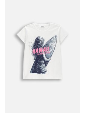 Coccodrillo Coccodrillo T-Shirt WC6143201VGB-001 Biały Regular Fit