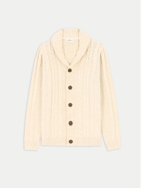 Coccodrillo Coccodrillo Strickjacke ZC4172201EJB Beige Regular Fit