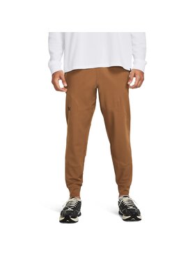 Under Armour Under Armour Spodnie dresowe UNSTOPPABLE JOGGERS Brązowy Basic Fit