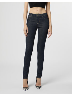 PHILIPP PLEIN PHILIPP PLEIN Jegginsy 29815 Czarny Jegging Fit