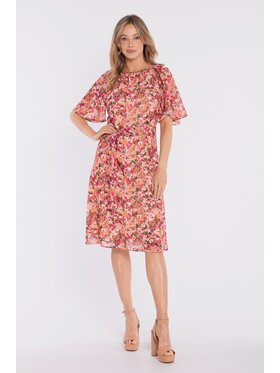 Stylove Stylove Abito da cocktail S435 Rosso A-Line Fit