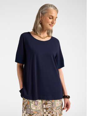 Elena Mirò Elena Mirò T-shirt G047Z000731N034 Blu Regular Fit