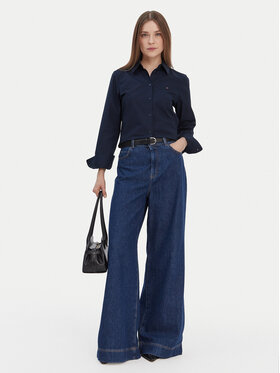 Tommy Hilfiger Tommy Hilfiger Srajca WW0WW43577 Mornarsko modra Regular Fit