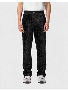 PHILIPP PLEIN PHILIPP PLEIN Teplákové kalhoty 32012 Černá Jogger Fit